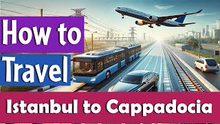 How to Travel from Istanbul to Cappadocia  Air  Train  Road [upl. by Anauqat]