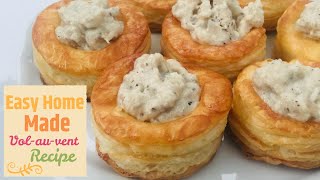 Creamy chicken volauvents [upl. by Gabe]