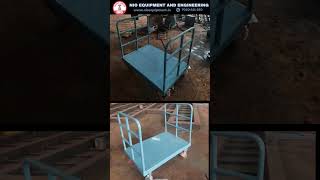 Double Handle Platform Trolley Nio Equipment amp Engineering7020611480 [upl. by Ilzel]