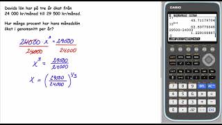 Matematik 5000 1b rev ämnesplan Kap 2 Uppgift 2230 b [upl. by Gambrill]