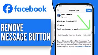 How to Remove Message Button on Facebook Profile Full Guide [upl. by Tingey]