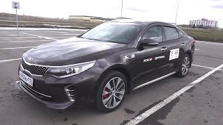 2017 Kia Optima 24 AT GTline In Depth Tour Test Drive [upl. by Ogg427]