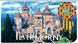 🏰 Ilvermorny WIP Tour 🏰  Wizarding World of Harry Potter  noCC  Sims 4 [upl. by Nealy]