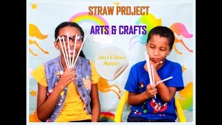 DIY straws projects  Making amazing long drinking straw [upl. by Averyl]