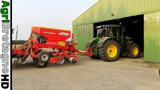 John deere 7250R amp Pottinger 4m aux Semis de Colza [upl. by Ailahs]