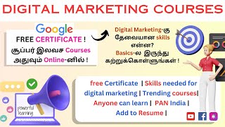 FREE DIGITAL MARKETING COURSES WITH CERTIFICATES ✅  POWERFUL LEARNING DIGITAL MARKETING COURSES [upl. by Adnolahs928]