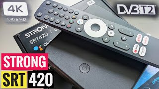 STRONG SRT420 💥 DVBT2 amp AndroidTV Box 💥 [upl. by Rebecca]