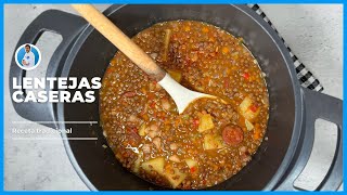 Cómo hacer las mejores LENTEJAS de la abuela receta paso a paso [upl. by Stevie]