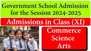 How to fill online admission form of class VI to IX and Class XI  Arts Commerce Science  2024 [upl. by Oren]