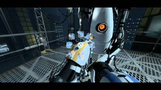 Lets Play Portal 2 Blind Part CoOp 6 Im Not Sure I Like That [upl. by Niraa]