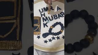 Umrah Mubarak founded cake topper youtubeshorts shorts reels islamic umrah [upl. by Joiner]