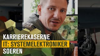 Systemelektroniker Sören  KarriereKaserne IT [upl. by Peter285]