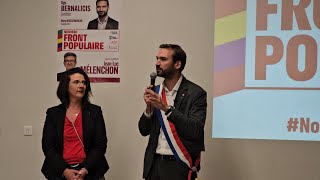 Mon discours à lannonce des résultats des élections législatives 2024  Ugo Bernalicis [upl. by Aehsat]