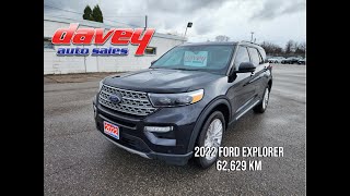 2022 Ford Explorer Limited Hybrid 24599 [upl. by Ainelec]