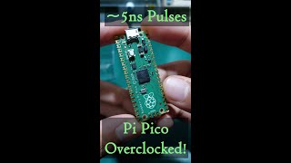 Nanosecond Pulses On The Raspberry Pi Pico shorts [upl. by Lipman]