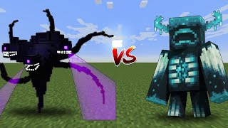 Minecraft Wither Storm Vs Titan WardenFight❤‍🔥 [upl. by Ibrab]