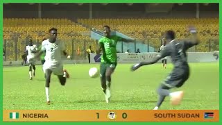 Nigeria vs South Sudan 1  0 Extended Highlights U20 13th African Games 2024 [upl. by Asseniv]