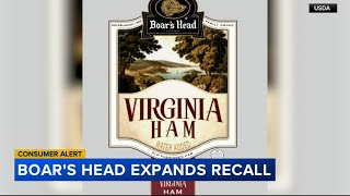 Boars Head expands recall to include 7 million more pounds of deli meats tied to listeria outbreak [upl. by Suzetta13]