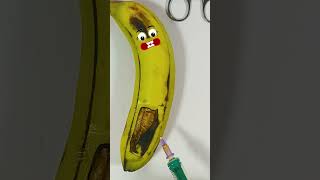 Banana fruit skin graft surgery required shorts [upl. by Edahs]