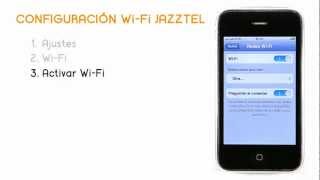 Tutorial iPhone Configuración WiFi Jazztel [upl. by Irish523]