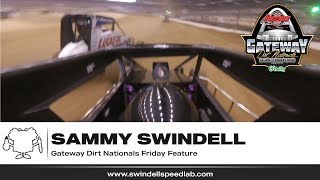 Gateway Dirt Nationals Friday Feature  Sammy Swindell  122019 [upl. by Horlacher517]