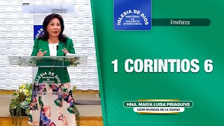 1 Corintios 6  Hna María Luisa Piraquive IDMJI [upl. by Chrystel]