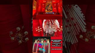 Red theme pandal decoration [upl. by Candida547]