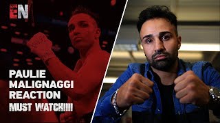 REACTION to Paulie Malignaggi slapping Lobov  Artem Lobov Getting Slapped [upl. by Ynaffit115]