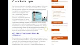 Comprar Crema Dermology  Crema Efectiva para las Arrugas [upl. by Talich98]