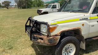 2012 Toyota Landcruiser Single Cab Utility  Lot 20  Major Mining Auction [upl. by Lotsirk]