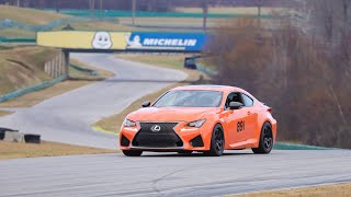 Lexus RCF  VIR Full Course [upl. by Eddana605]