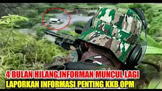 MENGHILANG 4 BULANINFORMAN MUNCUL LAGI BOCORKAN INFORMASI PERGERAKAN KKB KEPADA HANTU RIMBA [upl. by Aratnahs885]