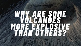 What makes volcanoes EXPLODE  Types of magma  Effusive eruption vs explosive [upl. by Dnaleel]