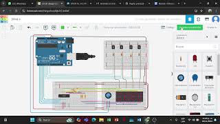 Display 7 segmentos multiplexados controlados mediante un potenciómetro [upl. by Malvin821]