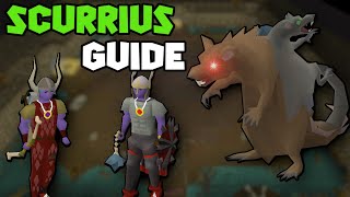 OSRS Scurrius Guide  How to Fight Scurrius The Rat King [upl. by Ellicott]