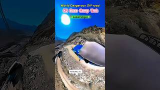 World Most Dangerous Offroad Towards K2 Base Camp Trek  Askoli Shigar Valley  Insta 360 Camera [upl. by Yntruoc887]