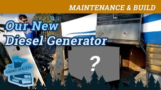 New Diesel Generator for our Bus Conversion can we get it started [upl. by Milissa]