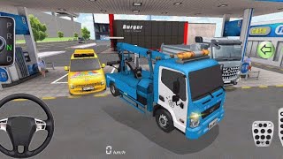 POLİCE TRUCK HYUNDAİ TRUCK ATEGO TRUCK IN GAS STATION•ANDROID CAR GAMEPLAY•3D DRIVING CLASS2 [upl. by Neffirg]