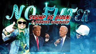 No Filter Biden Accepts Trumps Challenge to Debate [upl. by Aip5]