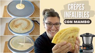 CREPES Receta FÁCIL y RÁPIDA con MAMBO Cecotec [upl. by Evans]