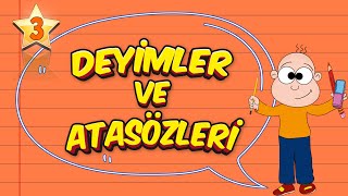 3 Sınıf Türkçe Deyimler ve Atasözleri 2022 [upl. by Dan323]