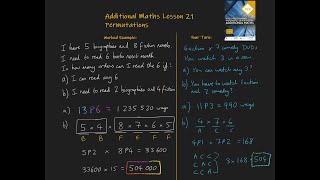 21 Permutations nPr Additional Maths OCR FSMQ [upl. by Odarnoc]