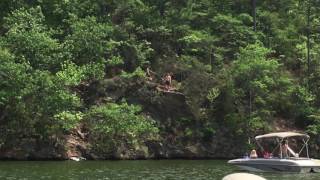 Lake Wedowee Cliff Diving April 22 2017 2 [upl. by Billie]