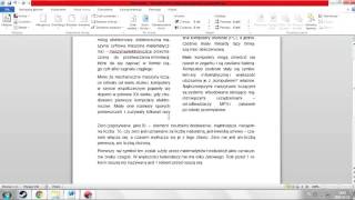 Jak zrobić podział kolumny w Microsoft Word [upl. by Undis]