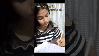 Me trying to study 📚📝🖋️। 🤯study exam exercise like comments sortsvlog [upl. by Kemme]