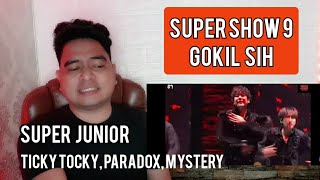 Reaction SUPER JUNIOR  TICKY TOCKY PARADOX MYSTERY  SUPER SHOW 9 [upl. by Domash224]