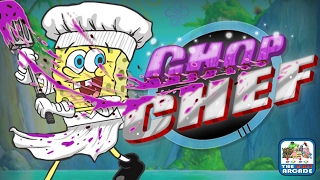 SpongeBob SquarePants Chop Chef  Whos The Best Chopper Nickelodeon Games [upl. by Egdamlat361]