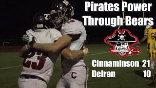 Cinnaminson 21 Delran 10  Week 0 Football Highlights [upl. by Ynor]