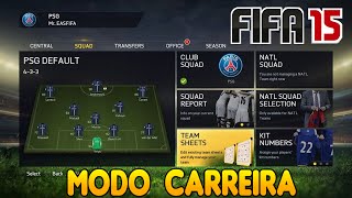 FIFA 15  Novidade Modo Carreira  OFICIAL [upl. by Rehtae]