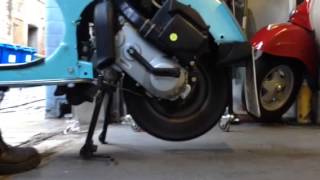 Tasso Exhaust TE103 LML AUTO [upl. by Larrisa]